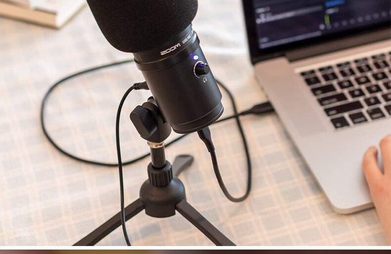 ZOOM ZUM-2 Podcast Mic Pack 录音播客直播USB套装