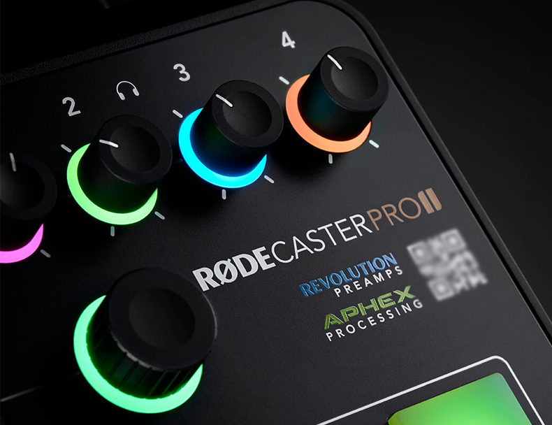 Rode RØDECaster Pro II 主播播客电台一体化制作控制台/调音台